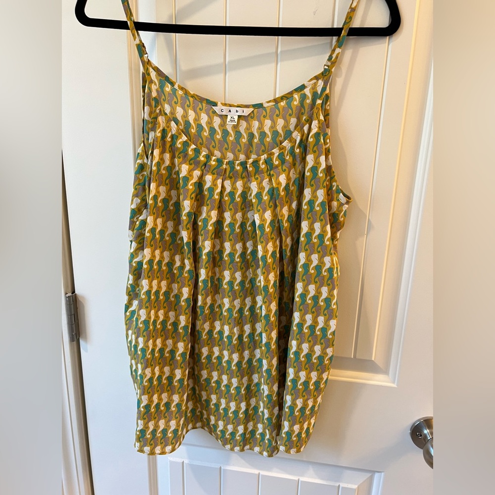CAbi #411 Seahorse Cami Size XL